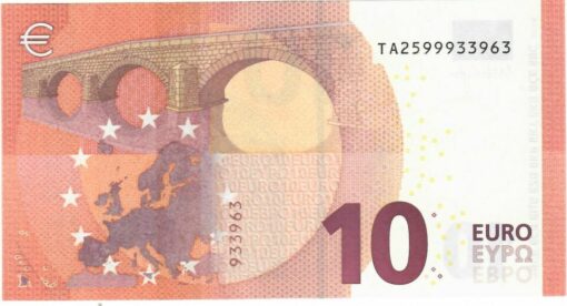 10 Euro Note (made in Italy) - Image 3