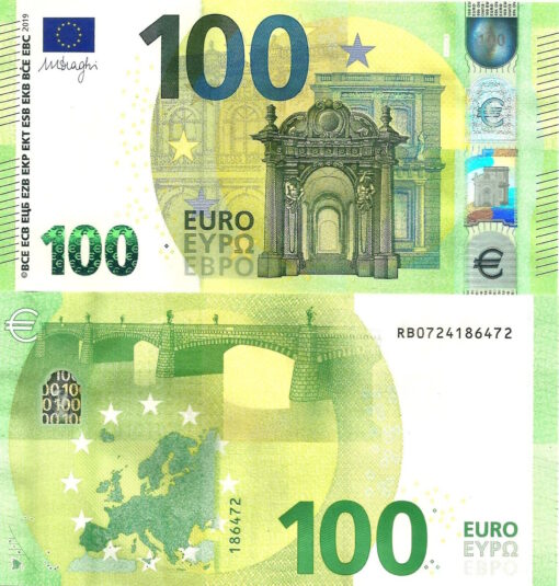 100 Euro Note (made in Italy)