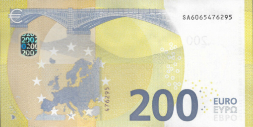 200 Euro Note (made in Italy) - Image 3