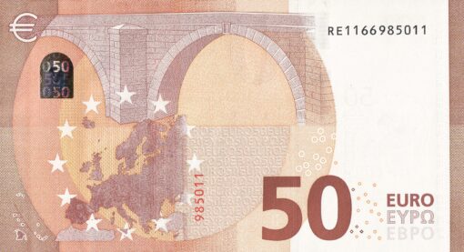 50 Euro Note (made in Italy) - Image 3